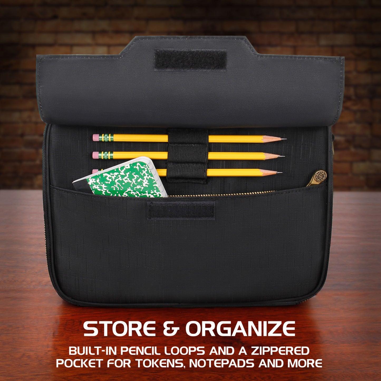 Geantă TCG Essentials Ancient Bronze - Capacitate 1200+ Cărți | ENHANCE Gaming