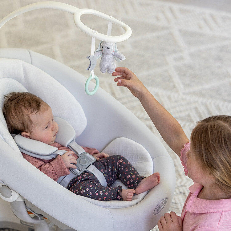Leagăn Electric Graco Eluma Sway Detectare Plâns Inteligentă Rori
