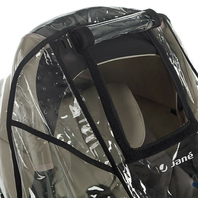 Husa de ploaie pentru carucior sport, Jane, Cu fereastra generoasa, Din folie de inalta densitate, Transparenta