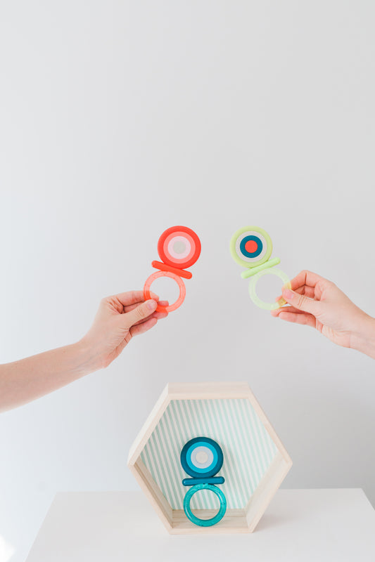 Inel dentitie cu apa Suavinex Fluture