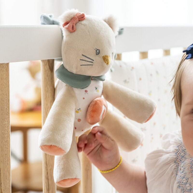 Jucarie de plus, Nattou, MILA, ZOE & LANA, Cu muzica, Dezvolta atingerea si abilitatile motorii, 0 luni+, Cat