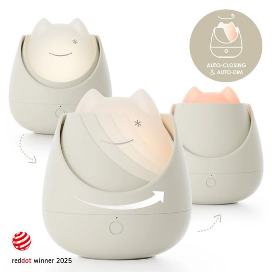 Lampa de Veghe Nosiboo Zigg Antrenor Somn Lumina Rosie Temporizator Grey