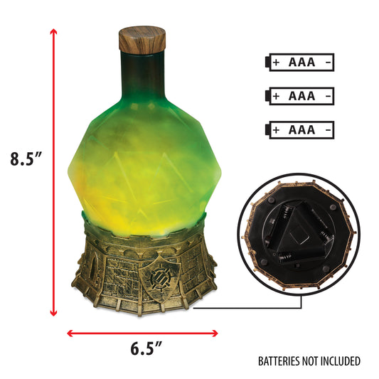 Lampă Poțiunea Vrăjitorului Verde - Iluminare Ambientală Premium pentru Gaming și Decor