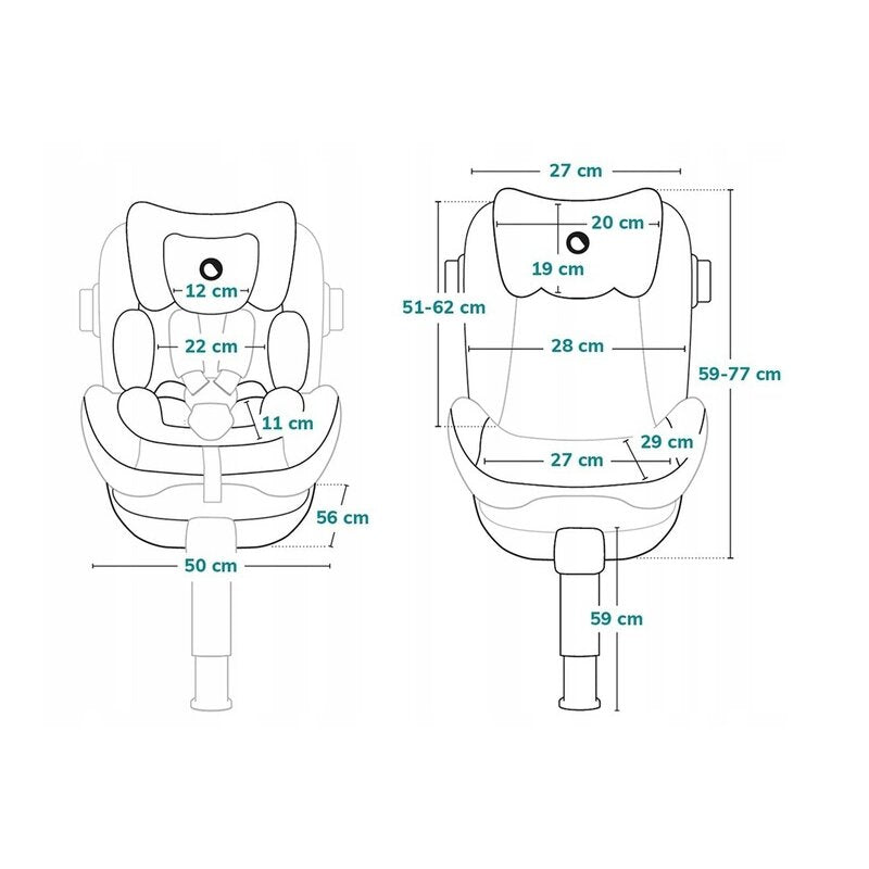 Scaun auto Lionelo i-Size Antoon Plus, Negru