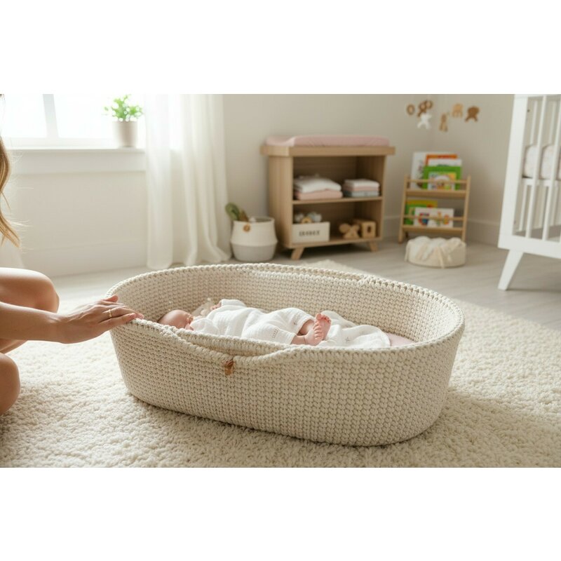 Cearșaf cu elastic MimiNu Royal Powder Pink, 80x35 cm pentru landou
