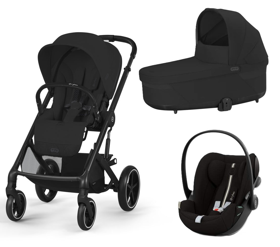 Pachet carucior 3 in 1 Cybex Balios S Lux 2024 + Scoica auto Cloud G i-size Plus