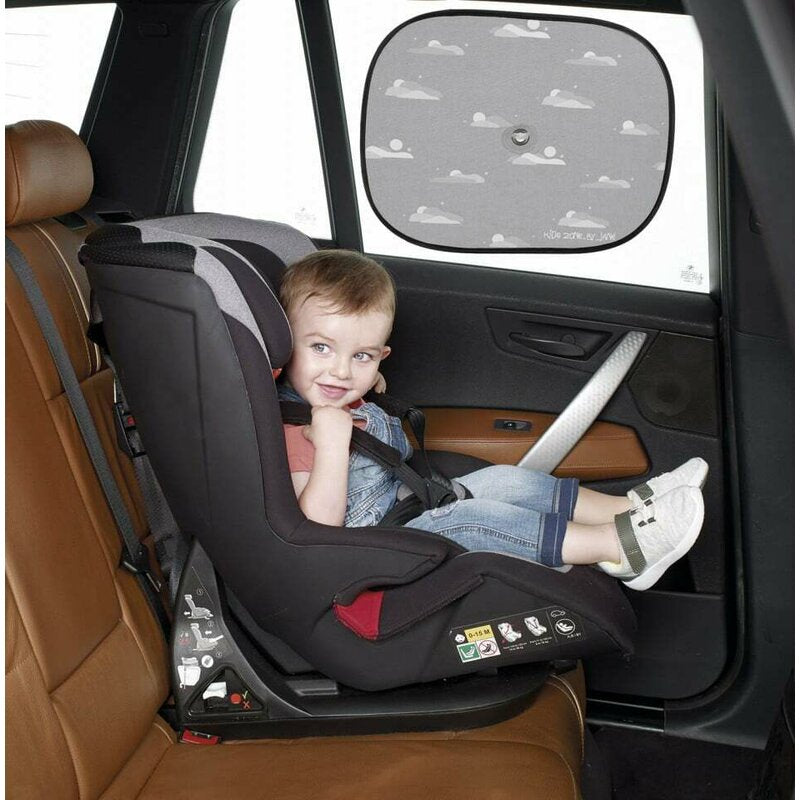 Parasolare auto, Jane, 2 bucati, universale, 44 x 35 cm, Montaj rapid cu ventuze