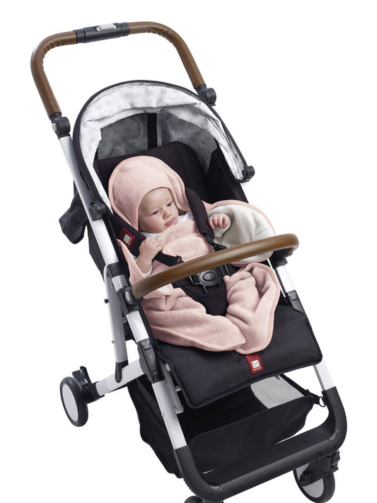Paturica de infasat BabyNomade 0-6 luni Dusty Rose