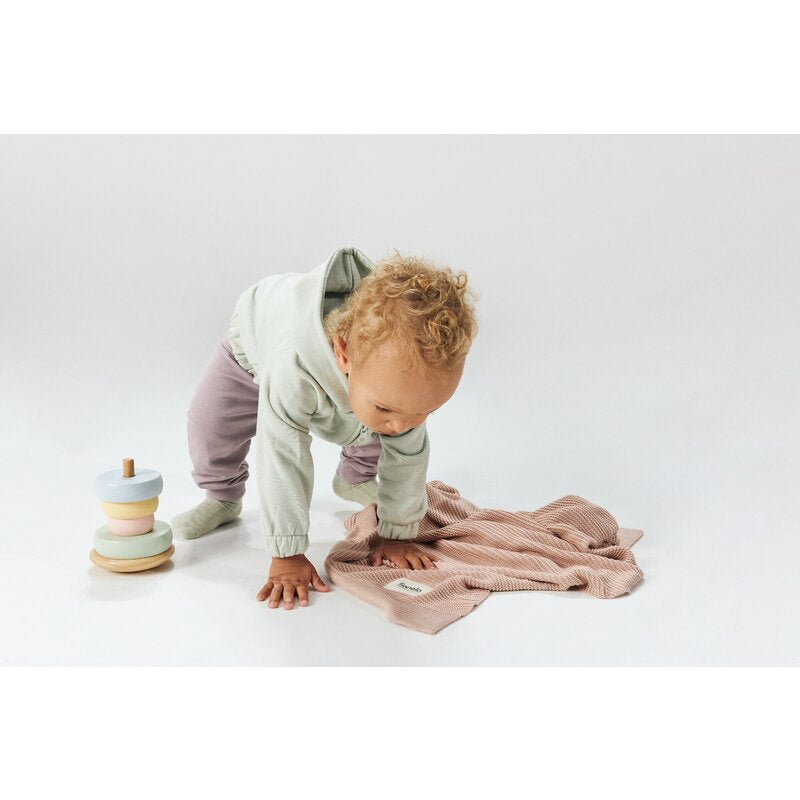 Paturica multifunctionala, Lionelo, Din bambus, Cu proprietati de termoreglare, Antibacteriana, Antifungica, Antialergice, Lavabila la masina de spalat, 100x75 cm, Albastru