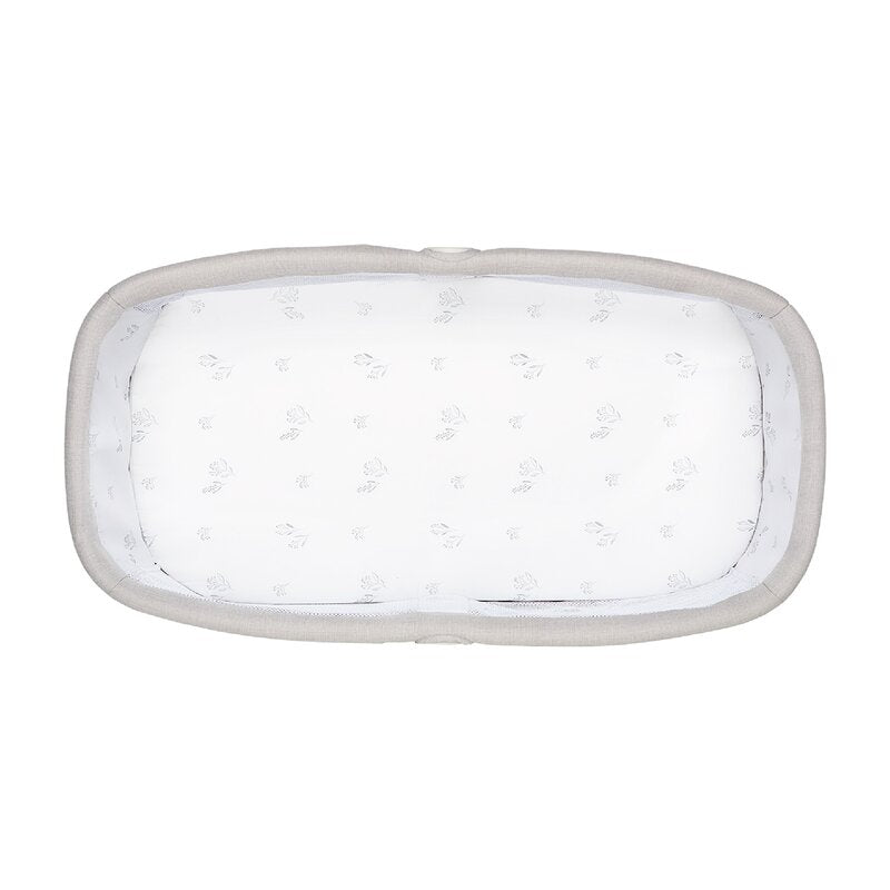 Patut balansoar, Lionelo, Malin Evo, 3 in 1, Pliabil, 0-9 kg, Geanta Transport, Asamblare Rapida, Ultra-Usor, Conform cu standardele europeane de securitate EN1130 si EN16890, Bej