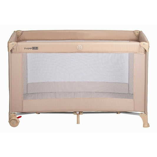 Patut pliant, FreeON, Nap, Cu un nivel, 120x60 cm, Beige