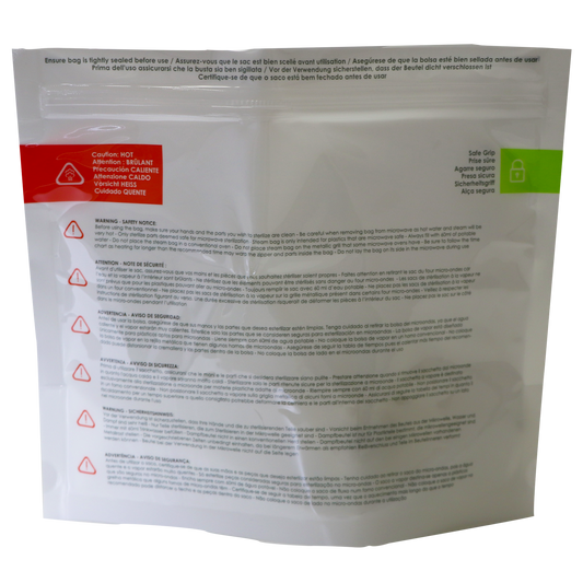 Pungi pentru sterilizare rapidă la microunde bbluv Steam