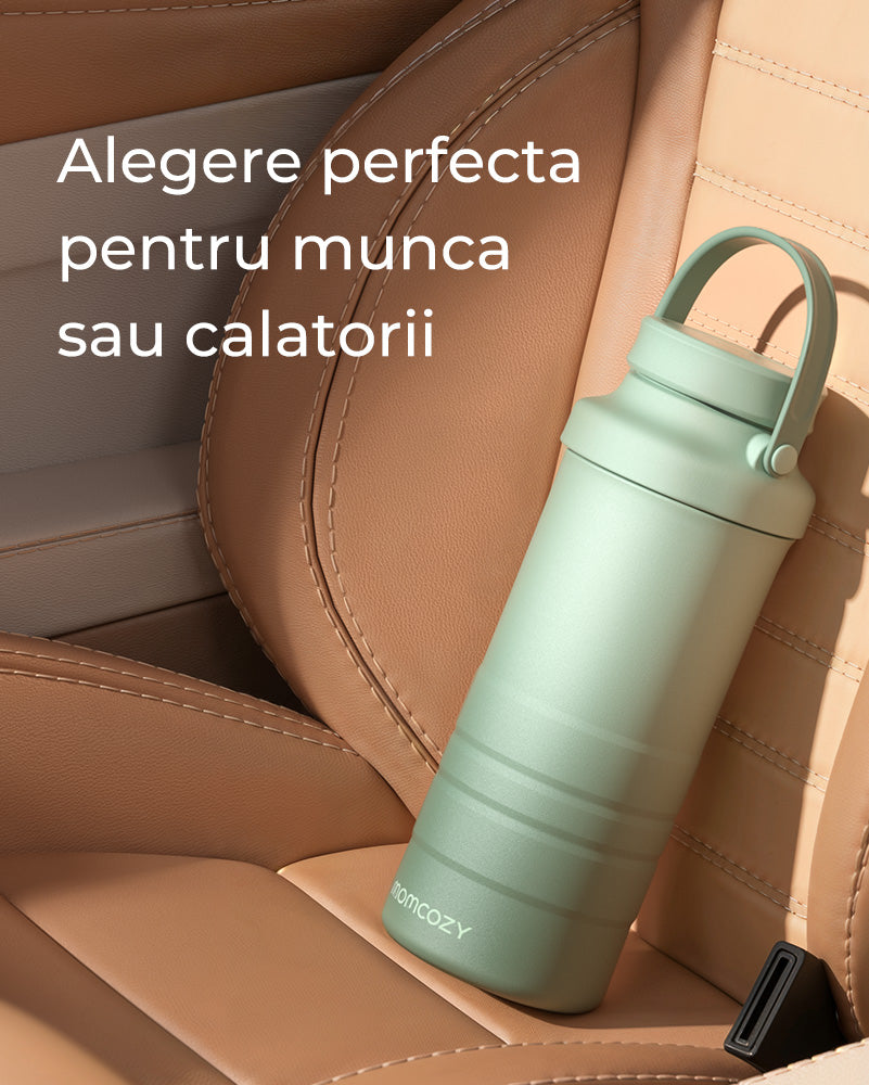 Racitor Portabil Lapte Matern Momcozy 650ml Tub Racire 360 Fara Pachete Gheata 24h