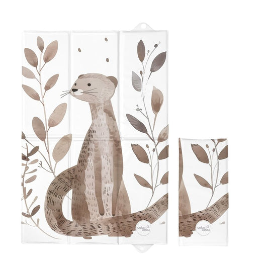 Saltea de Infasat Ceba Baby Pliabilă 60x40 cm Basic Clever Otter