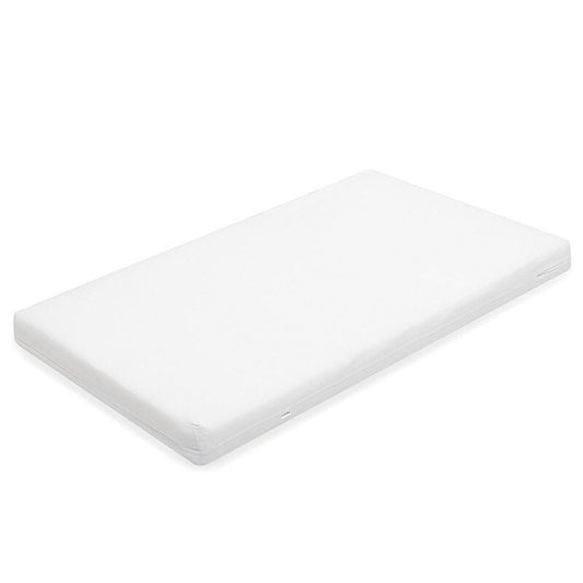 Saltea pentru patut, New Baby, Standard, 120x60x7 cm, Cu Aloe Vera, Compozitie Spuma-Cocos, Hipoalergenica si antibacteriana, Cu husa detasabila, Alb
