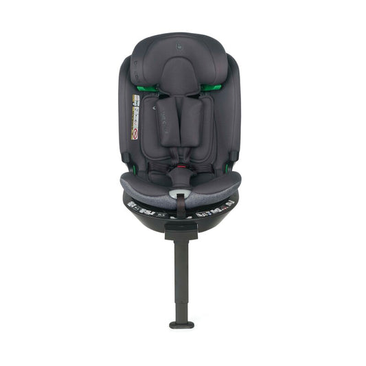 Scaun auto, Be Cool, Wagon I-Size, Rotire 360 grade, 40 - 150 cm, 0 - 36 kg, Cu Isofix si picior stabilizator, Cu protectie laterala de siguranta, Conform cu standardul european de securitate ECE R129, Be Antracita