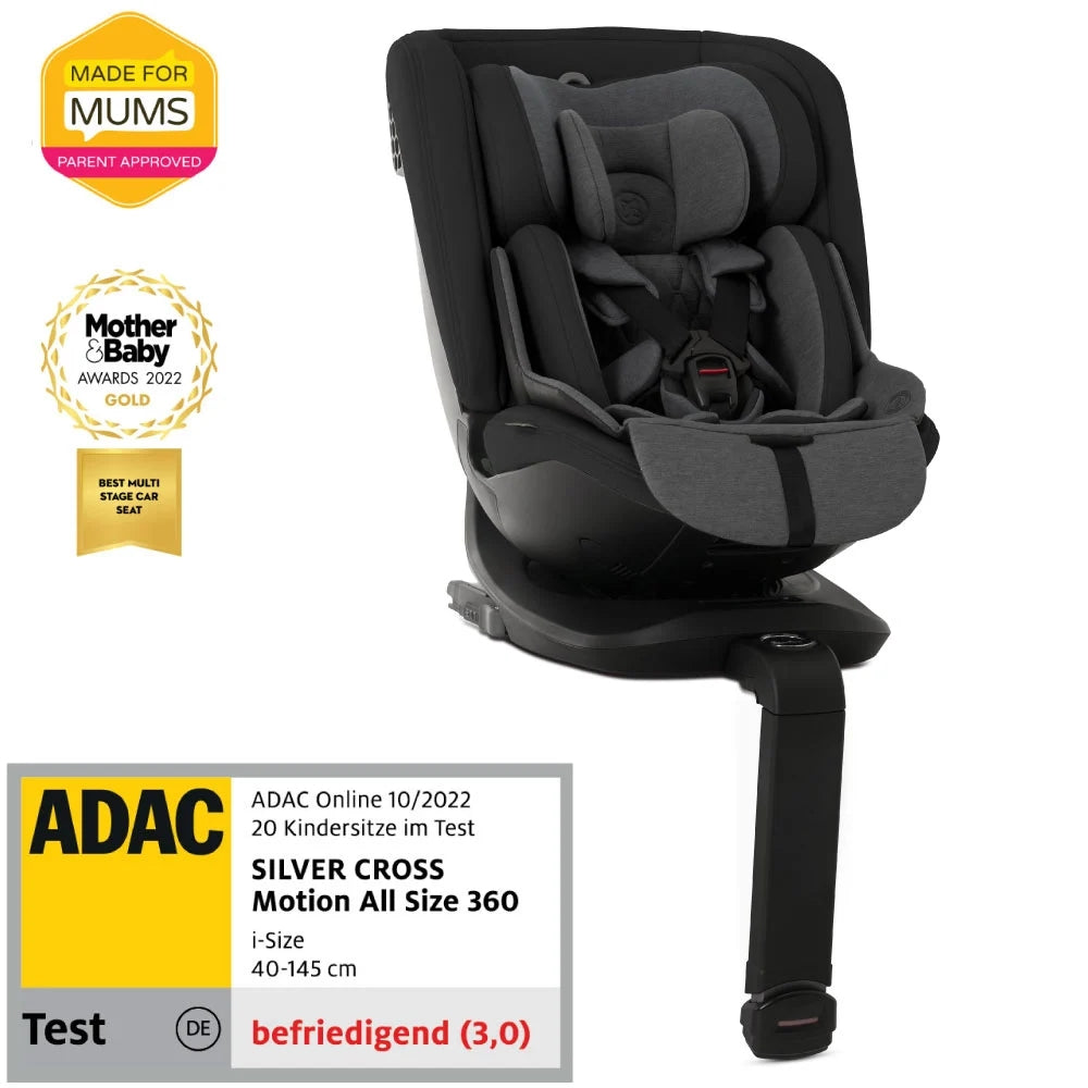 Scaun auto rotativ 360 Silver Cross Motion 2 All Size Space