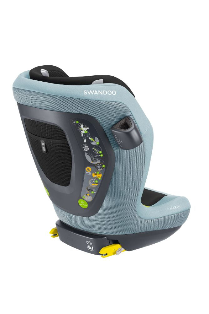 Scaun auto Swandoo Charlie i-Size Breezy Blue