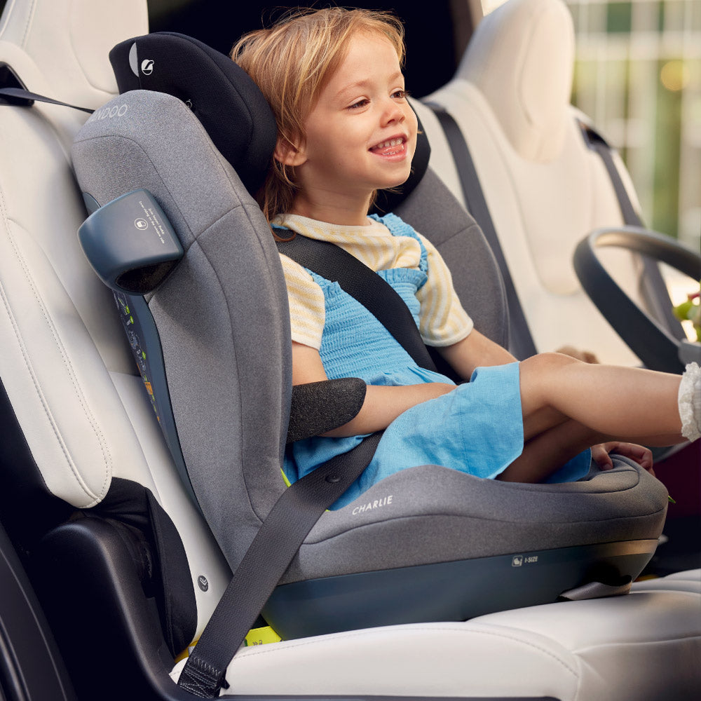 Scaun auto Swandoo Charlie i-Size Sesame Grey