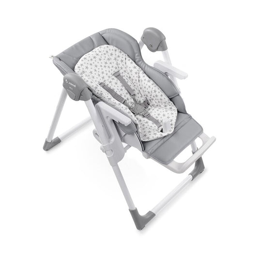 Scaun de masa si Balansoar, Jane, Mila 2 in 1, Transformabil, Multifunctional, Cu husa din imitatie piele, 0 luni+, Conform cu EN 14988:2017 + A1:2020EN 12790:2023, Iris