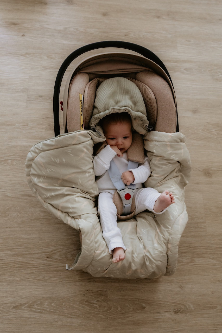 Paturica pentru scoica auto Sleepee 3 TOG Bamboo Beige - detaliu 10
