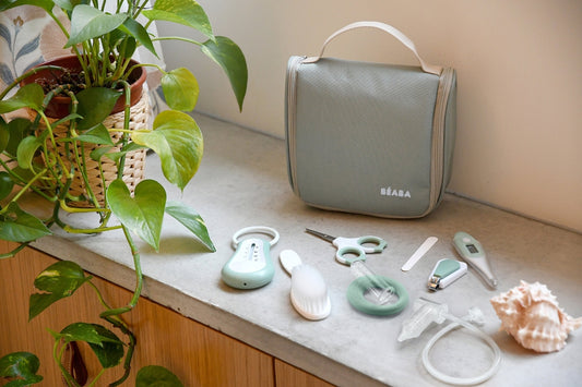 Set de ingrijire Beaba 10 piese Sage Green