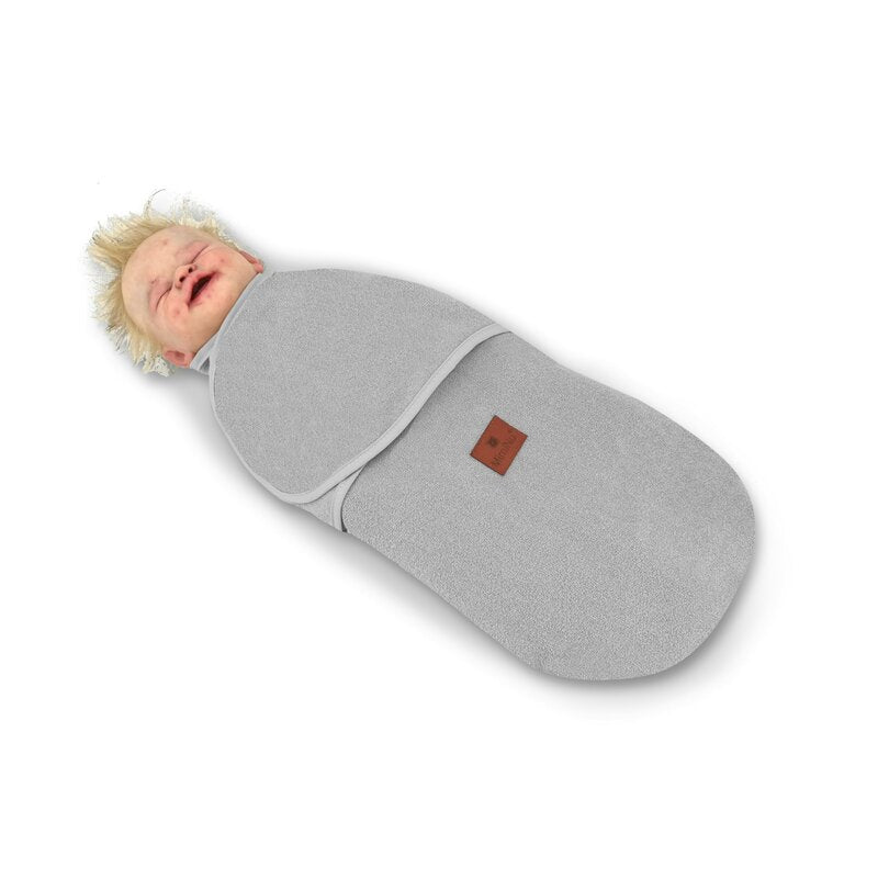 Sistem de infasare, MimiNu, Pentru bebe, 0 - 3 luni, Din tesatura thermofrotte, Grey