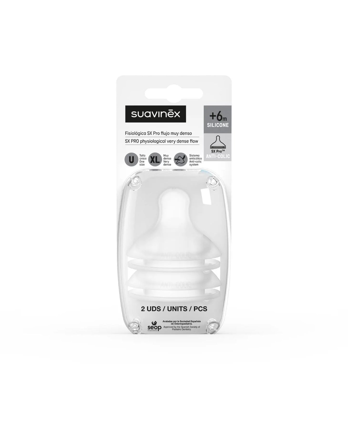 Set tetine Suavinex SX Pro pentru biberon anticolici