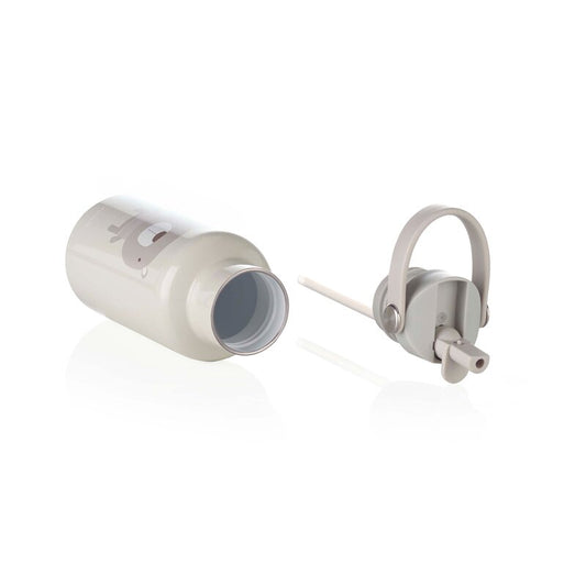Sticla termos lichide, Jane, Din otel inoxidabil, Cu mentinere de temperatura de pana la 12 ore, 350 ml, Bpa Free, Conform cu EN 1186:2022EN 12546-1:2000UNE EN 14372:2005, Mint