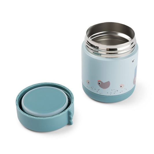 Termos alimente Done by Deer Tiny Farm Blue 300ml