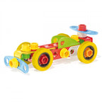Set constructie Quercetti Tecno Jumbo – vehicul construit, vedere laterală