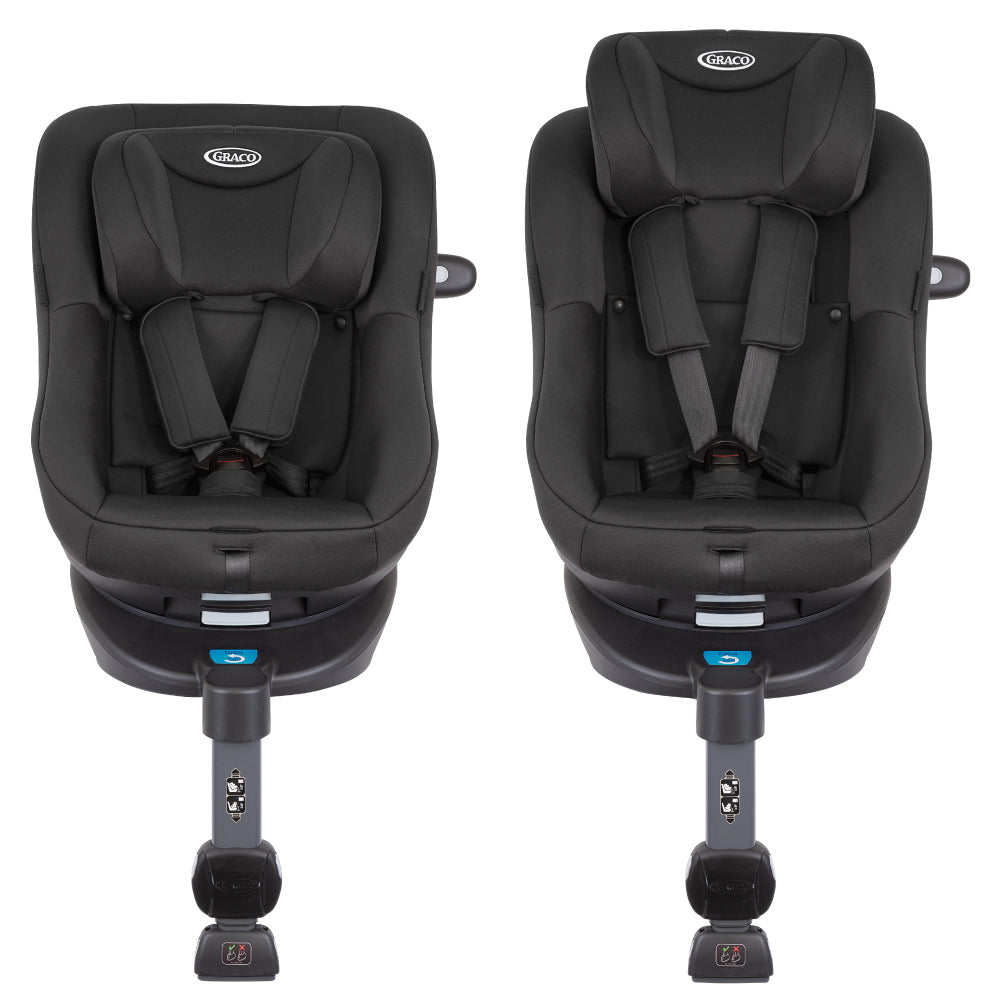 Scaun auto Graco rotativ 360 Turn2Me i-Size Midnight