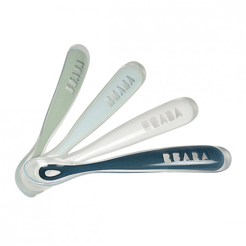 Set 4 lingurite ergonomice silicon Storm
