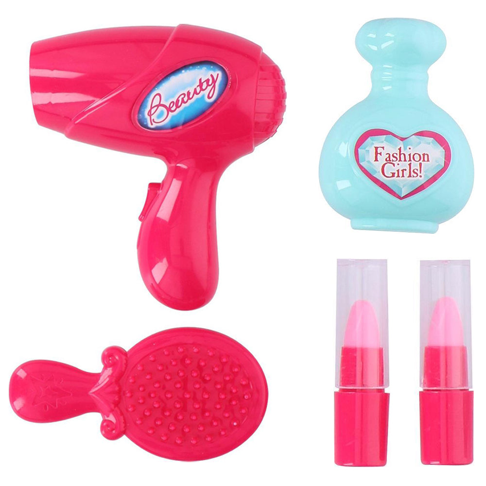 Set infrumusetare Eddy Toys cu uscator de par si accesorii pentru fetite 4 ani+