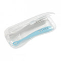 Set 2 lingurite din silicon Beaba cu cutie de transport
