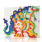 Joc mozaic Quercetti Fantacolor Modular 4 – mozaic cu personaj multicolor