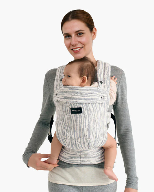 Marsupiu ergonomic Momcozy GentleTouch din in premium, vedere principală