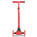 Trotineta cu 3 roti Yvolution Y Glider Kiwi cu LED 3-8 ani