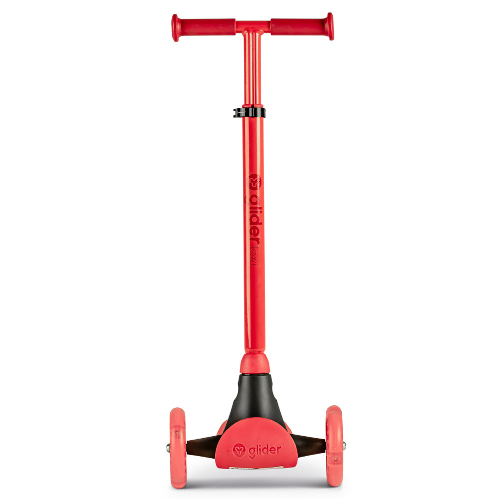 Trotineta cu 3 roti Yvolution Y Glider Kiwi cu LED 3-8 ani