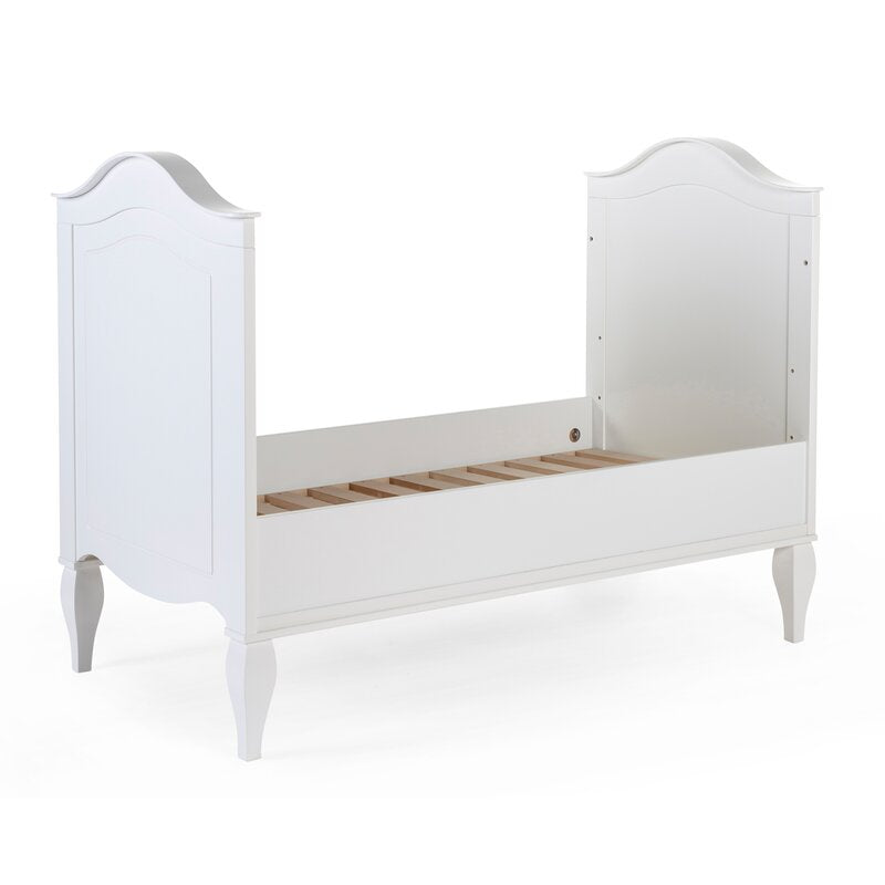 Patut Childhome Romantic White 70x140 cm, MDF Pin Alb