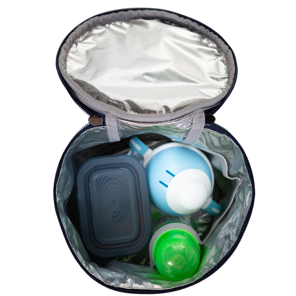 Geanta termoizolanta Childhome My Lunchbag Bleumarin