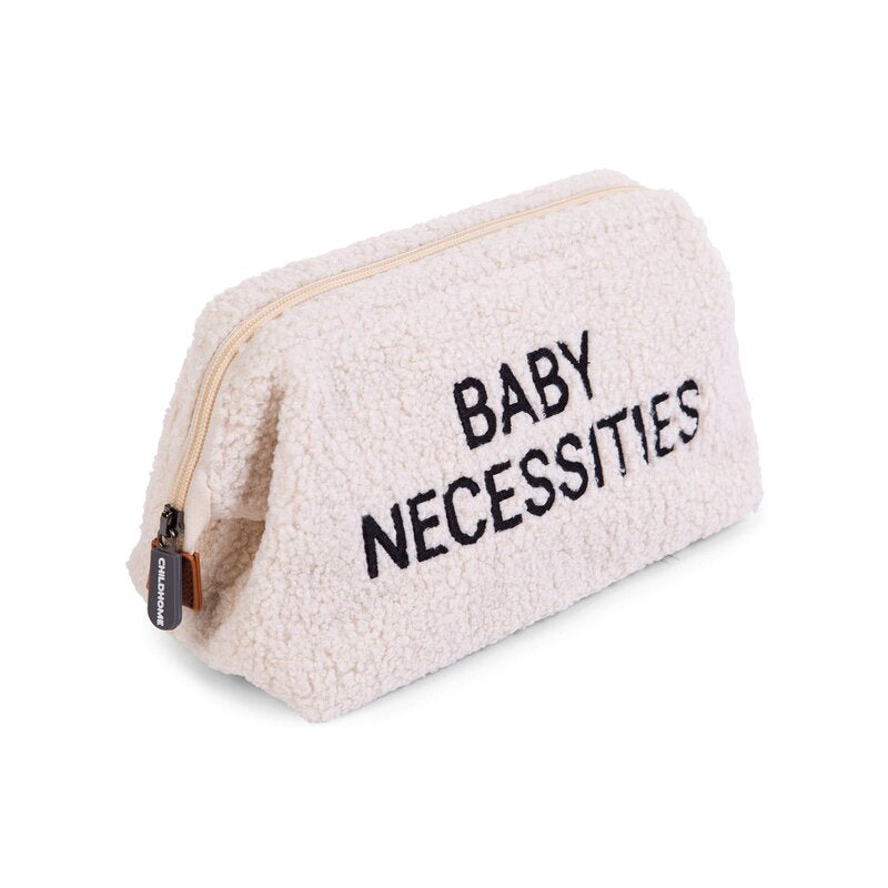 Geanta de toaleta Childhome Baby Necessities Teddy Alb