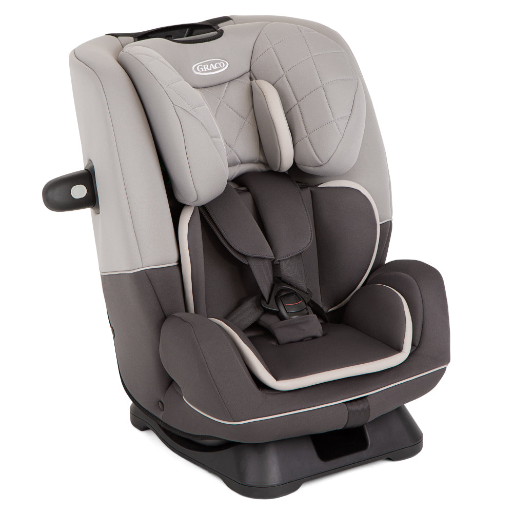 Graco - Scaun auto SlimFit Iron, 40-145 cm, certificat R129 si testat ADAC