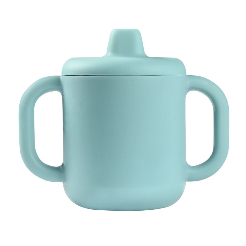 Cana de antrenament silicon Beaba Blue
