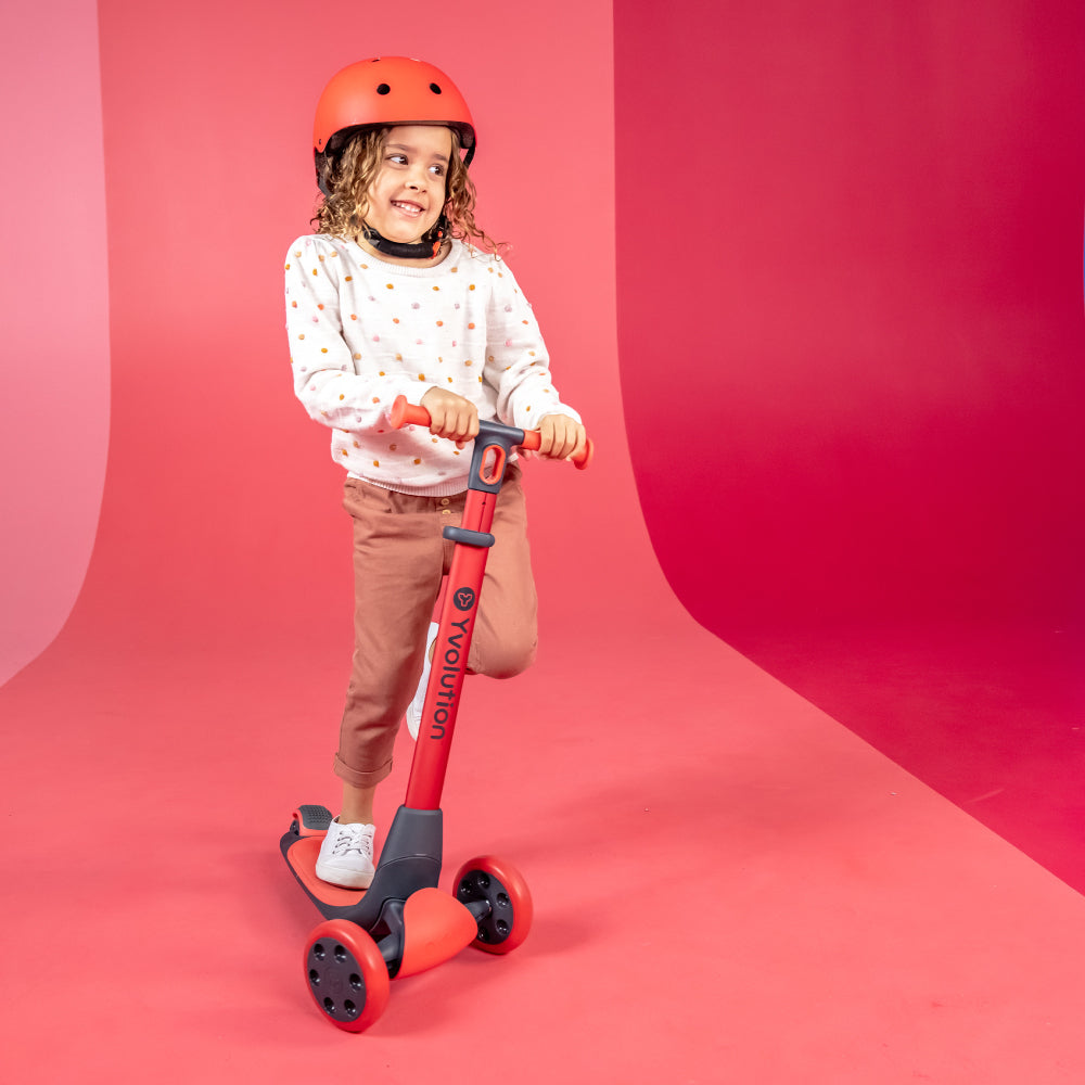 Trotineta 5-in-1 Yvolution Y Glider Luna Red