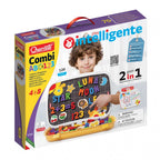 Tabla magnetica Quercetti Combi ABC+123 – cutia Combi ABC+123