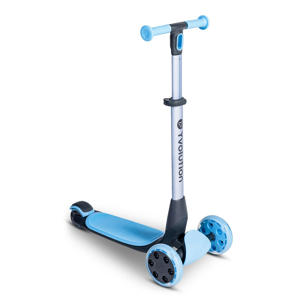 Trotineta cu 3 roti Yvolution Y Glider Nua pliabila cu LED 3-10 ani