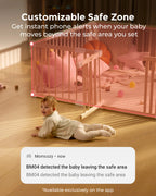 Baby monitor video Momcozy BM04 5 inch Dual Mode