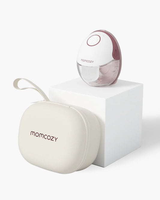 Pompa de San Portabila Single Momcozy M6 Mobile Style Rosu 1 buc