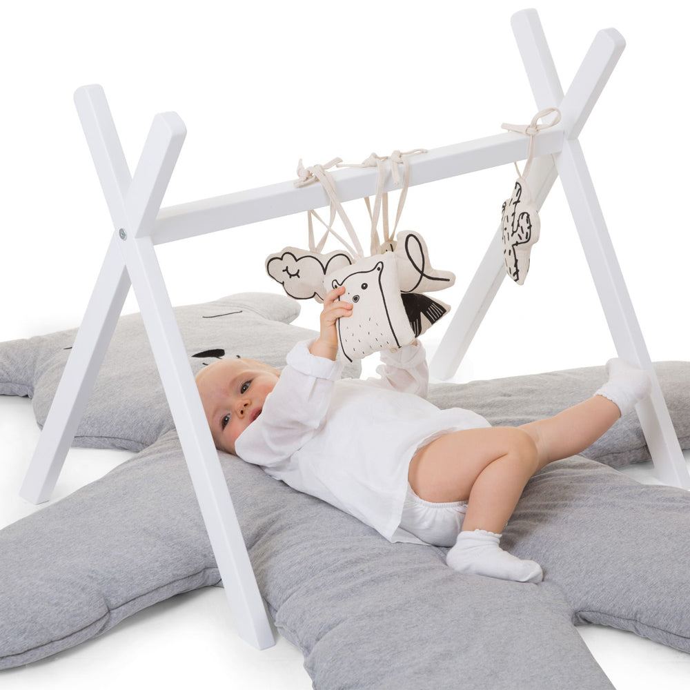 Salteluta de joaca Childhome 150 cm, Teddy Gri